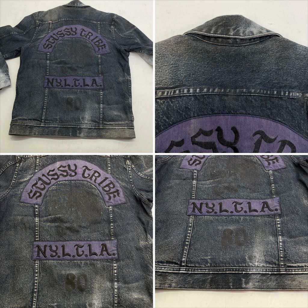 01w-6740 ステューシー STUSSY ブルー L メンズ オーセンティックギア