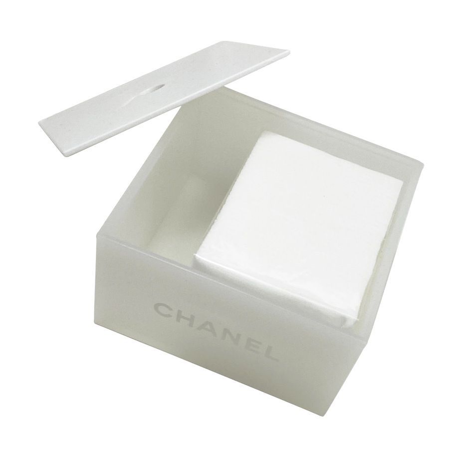 未使用品】シャネル CHANEL ノベルティ コットンケース コットン付