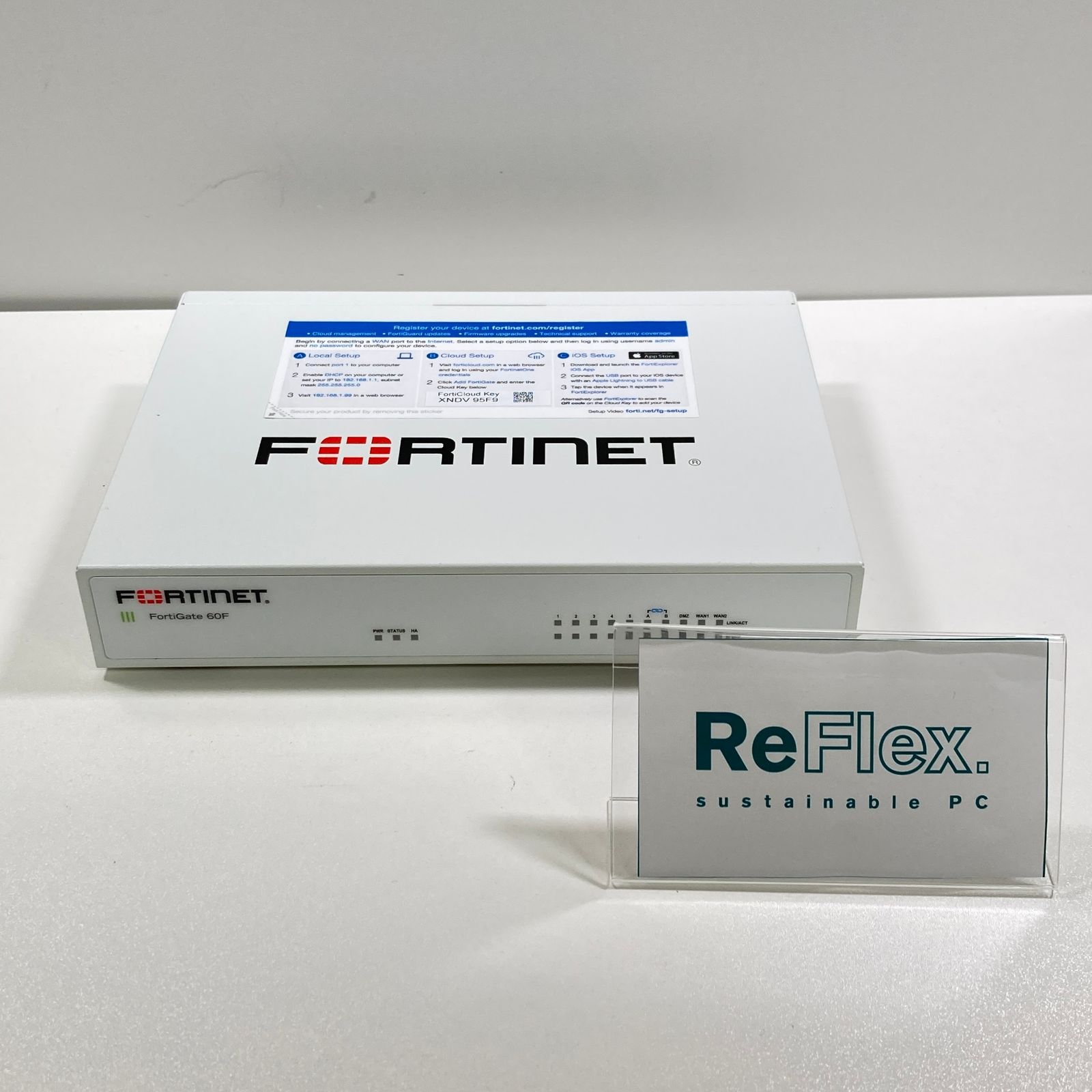 【中古】FortiGate 60F(初期化済み・7日間保証)