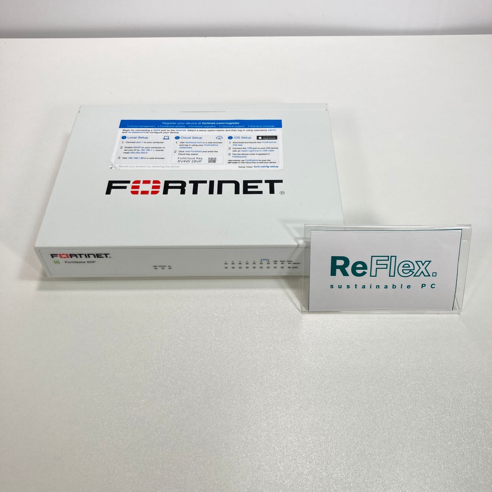 【中古】FortiGate 60F(初期化済み・7日間保証)