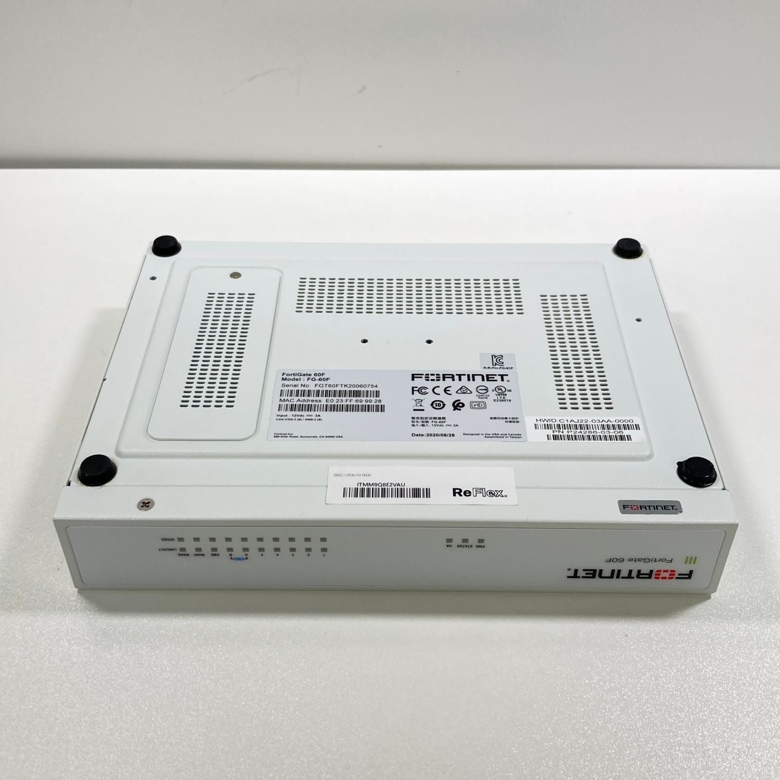 中古 FortiGate 60F 初期化済 7日間保証 - メルカリ