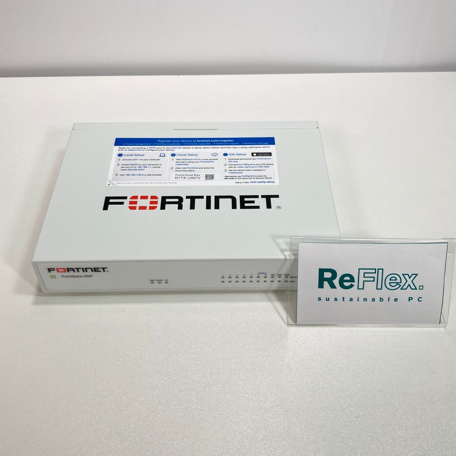 【中古】FortiGate 60F(初期化済み・7日間保証)