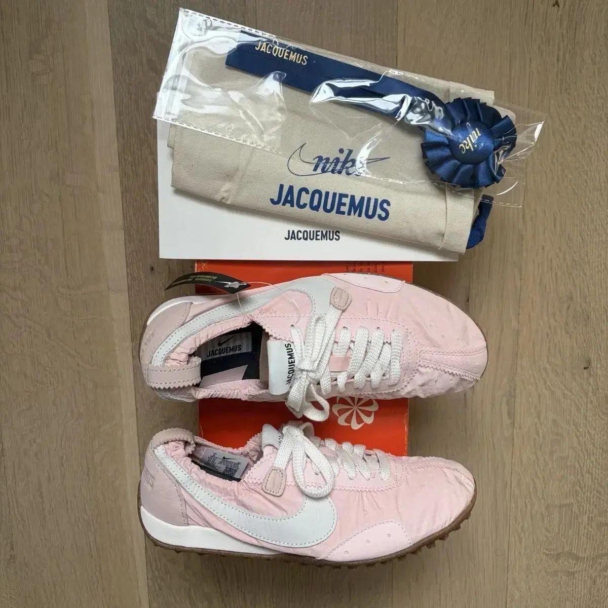 235/us6 5 NIKE ムーン シュー JACQUEMUS ピンク