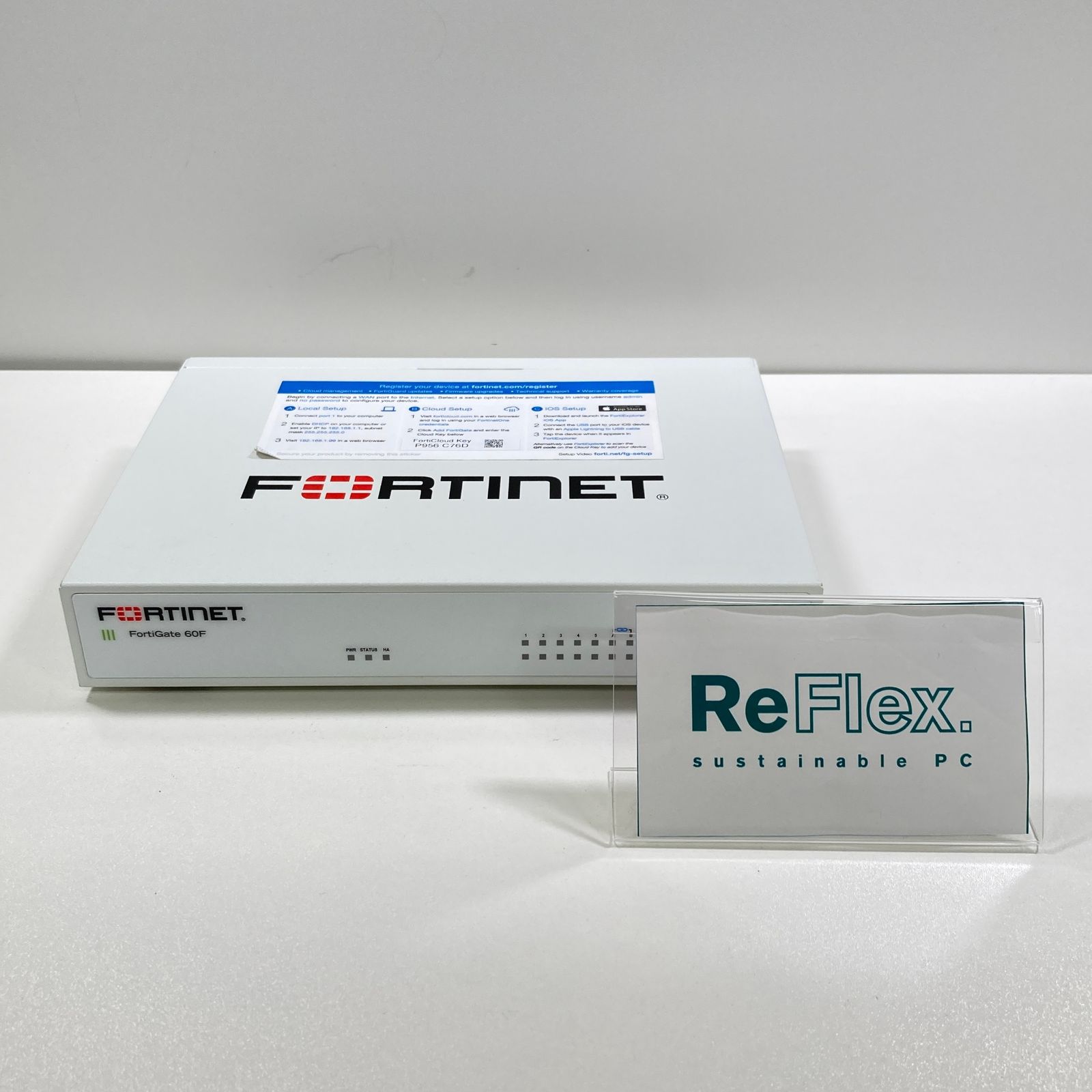【中古】FortiGate 60F(初期化済み・7日間保証)