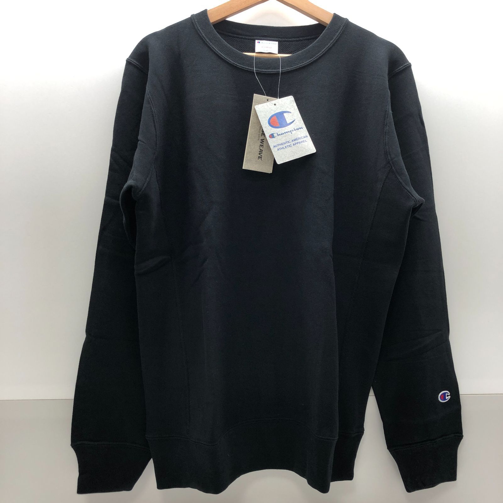 タグ付き/未使用】Champion REVERSE WEAVE メンズクルーネック 