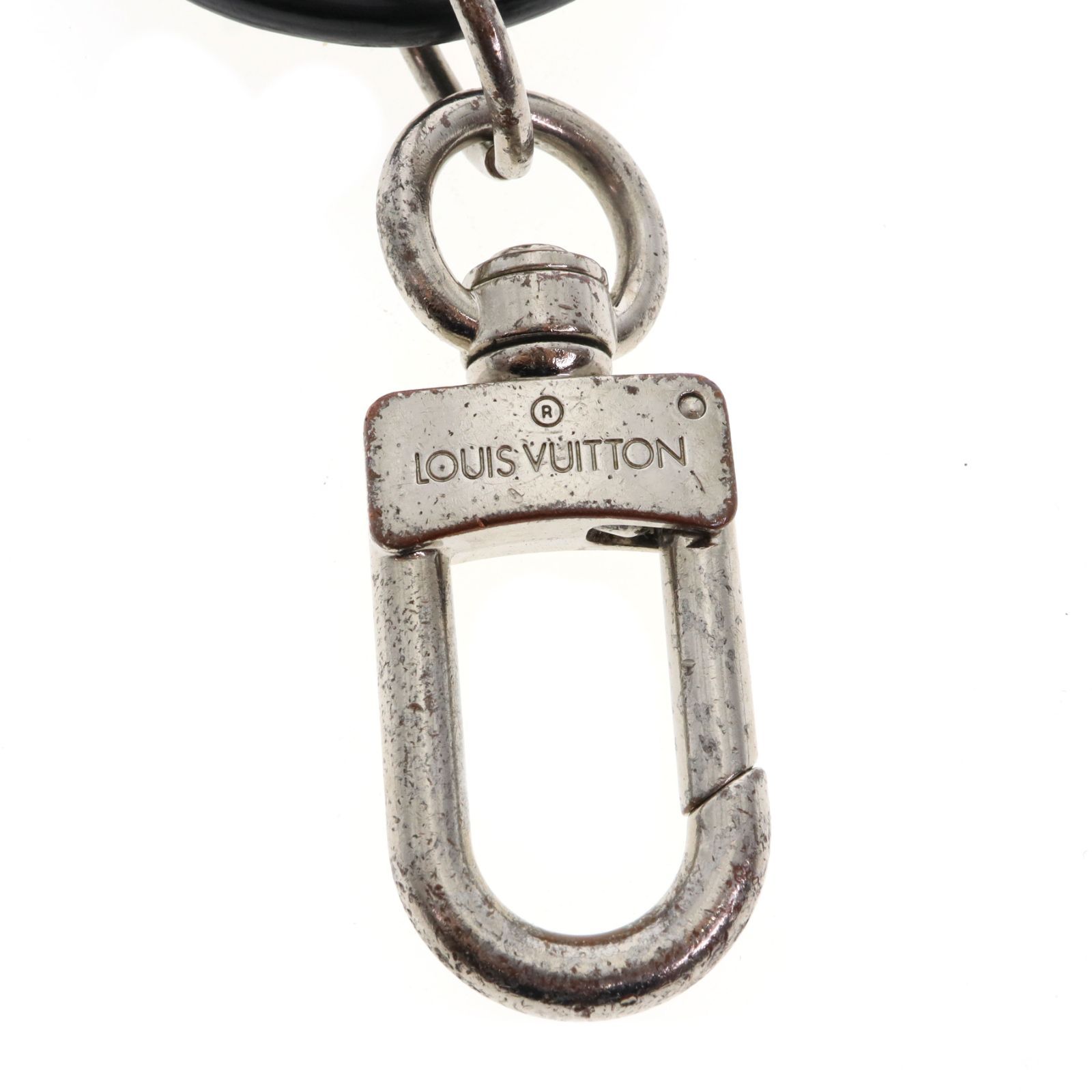 中古】LOUIS VUITTON ルイ・ヴィトン M00741 キーホルダー・LVサークル