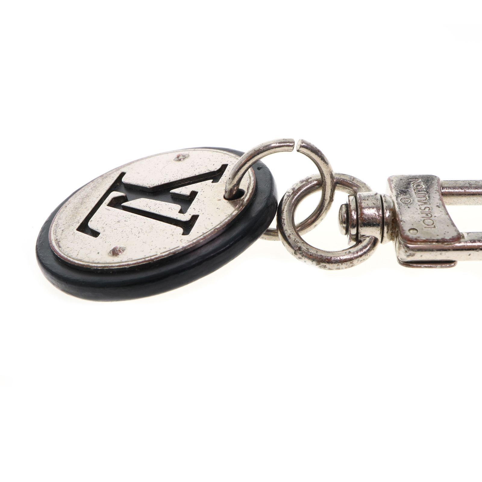 中古】LOUIS VUITTON ルイ・ヴィトン M00741 キーホルダー・LVサークル