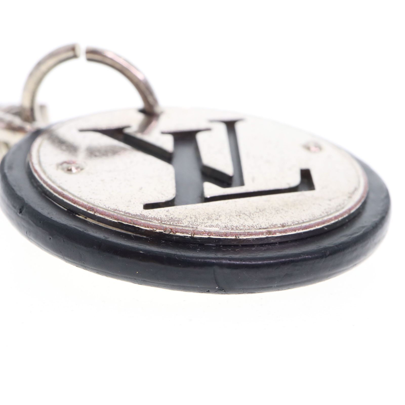 中古】LOUIS VUITTON ルイ・ヴィトン M00741 キーホルダー・LVサークル