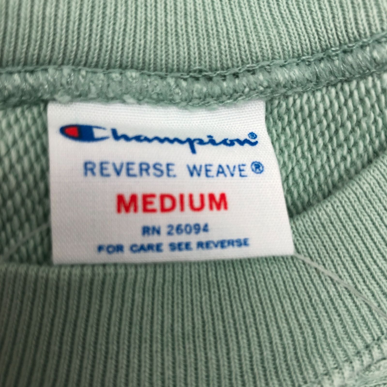 タグ付き/未使用】Champion REVERSE WEAVE メンズ クルーネック 
