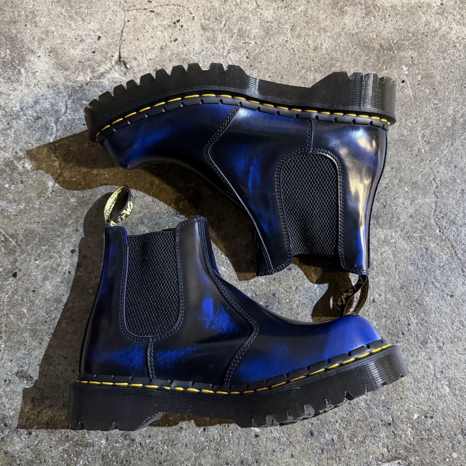 Dr.Martens MIE 2976 Bex チェルシーブーツ MADE IN ENGLAND BLACK + 