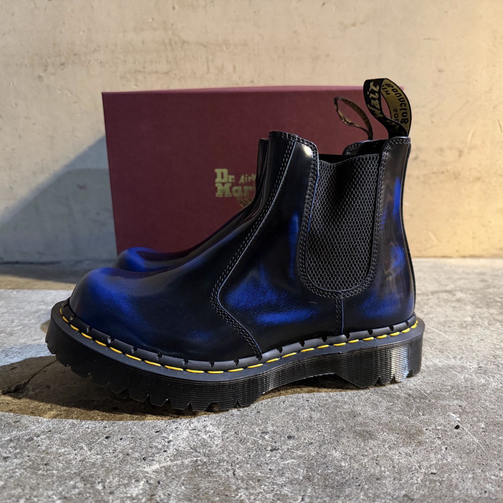 Dr.Martens MIE 2976 Bex チェルシーブーツ MADE IN ENGLAND BLACK +