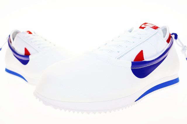ナイキ NIKE CORTEZ CLOT WHITE 2023 29cm DZ3239-100 コルテッツ クロット コラボ ホワイト 白 3WAY カンフーシューズ 【ブランド古着ベクトル】【中古】▲■260528