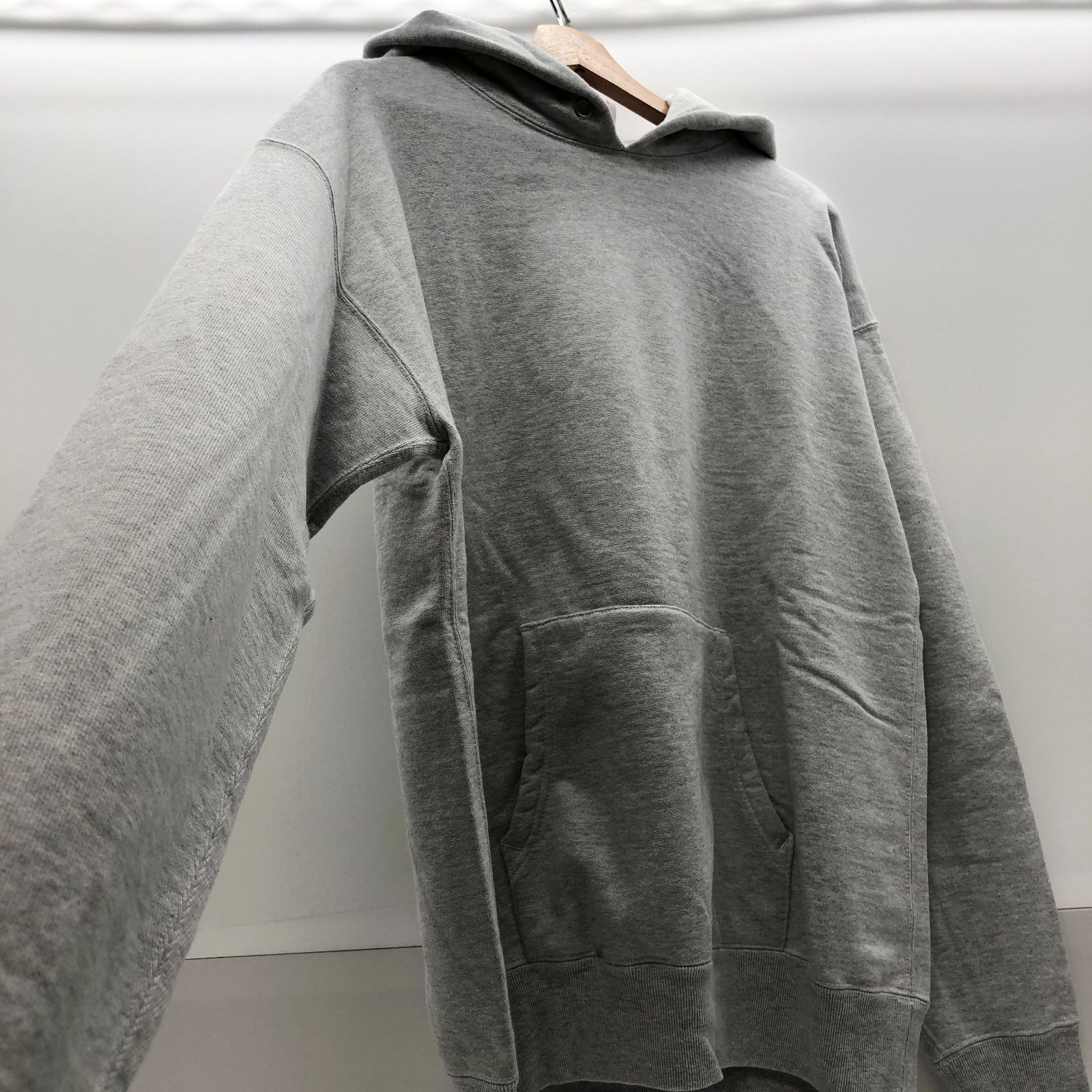 美品】AURALEE IAC メンズ パーカー フーディー グレー オーラリー