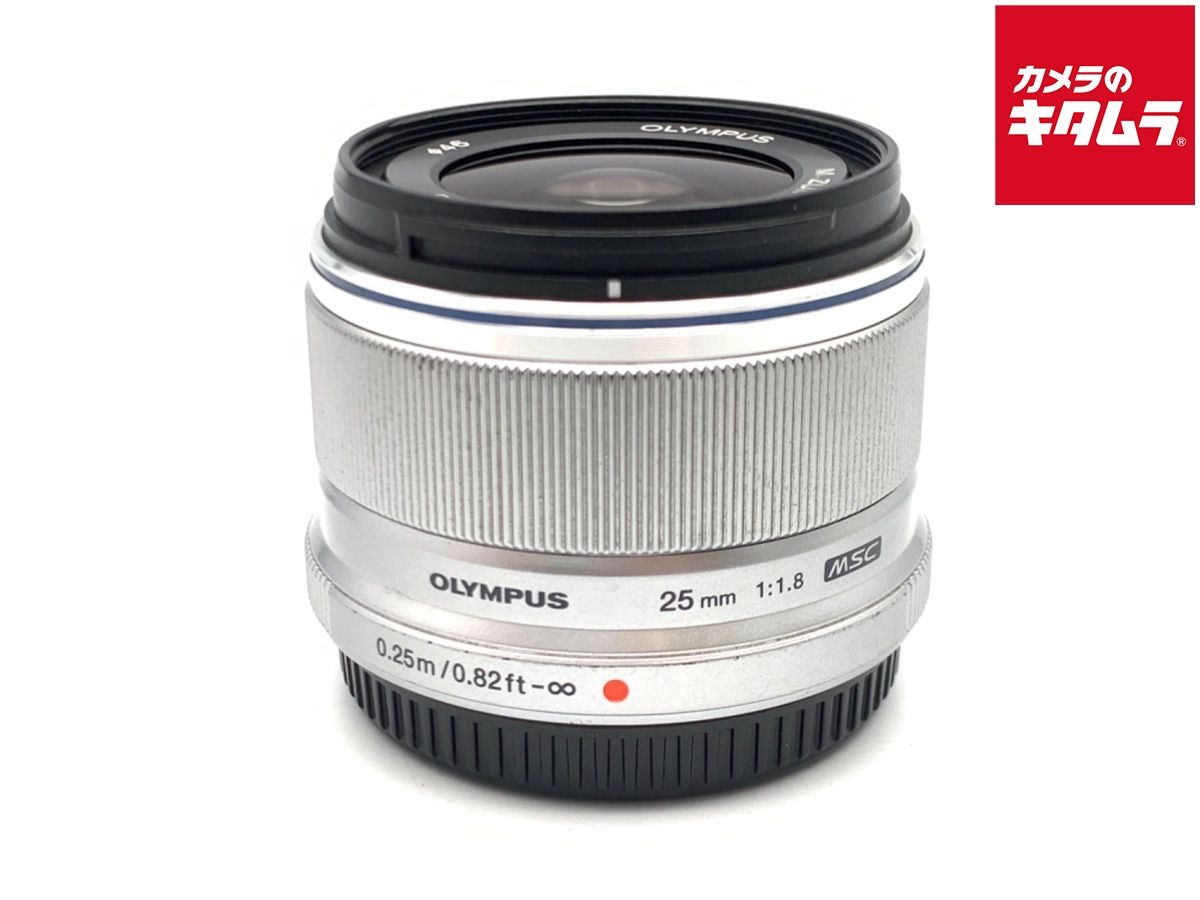 【中古】 【並品】 オリンパス M.ZUIKO DIGITAL 25mm F1.8 シルバー