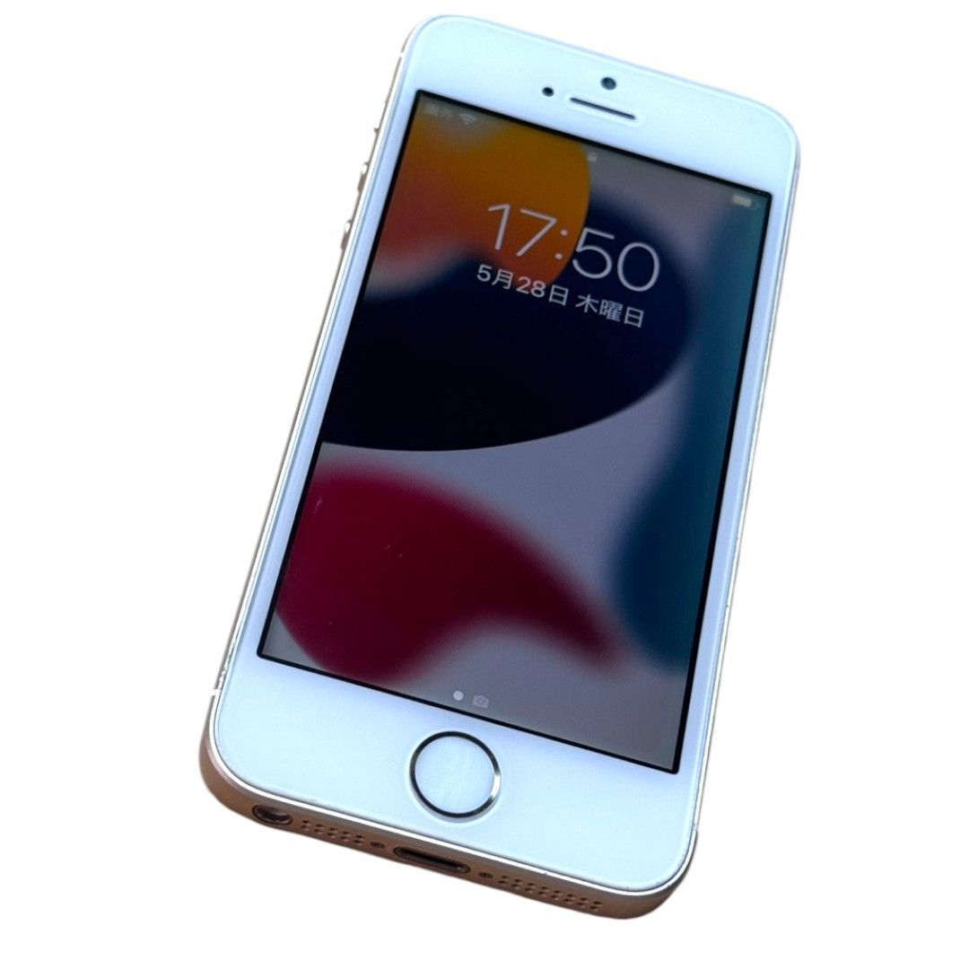 iPhone SE 64GB ローズゴールド バッテリー100% 問題無 超美品】iPhone SE 64GB ゴールド バッテリー100%- メルカリ