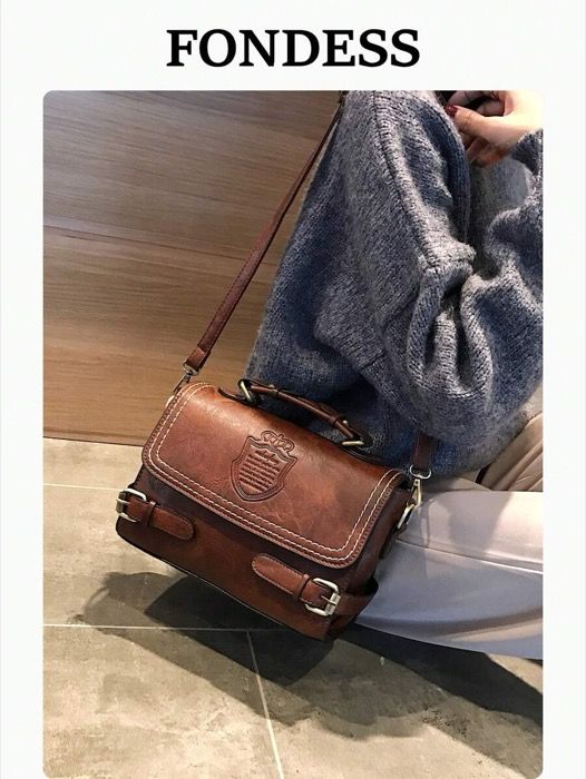 バッグ レディース ハンドルバッグ 1個 レトロなファッションカラーブロック ハンドバッグ フラップ付き、ジッパー開閉、ステッチ加工レザーベルトストラップ、ショルダーストラップ、デイリー使い、通勤、コーヒーブラウン