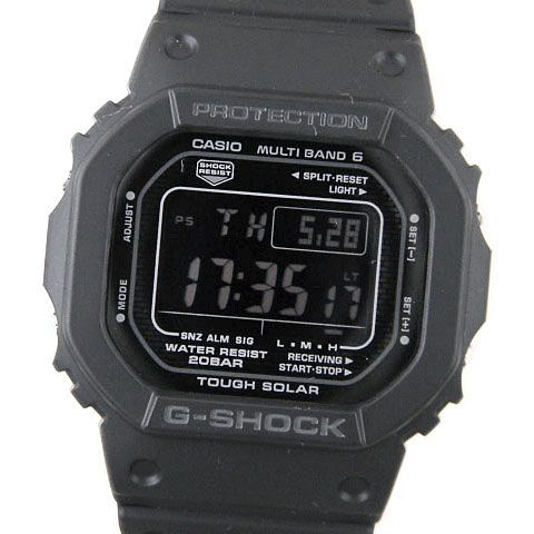 【中古A】カシオ　CASIO　メンズ腕時計　G-SHOCK　ジーショック　GW-5000HS-1JF　タフソーラー　電波時計