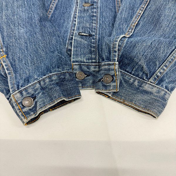 LEVIS/リーバイス スモールe 4thデニムジャケット ボタン裏刻印52