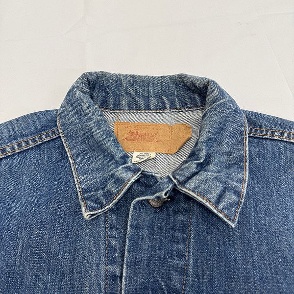 LEVIS/リーバイス スモールe 4thデニムジャケット ボタン裏刻印52