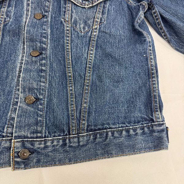 LEVIS/リーバイス スモールe 4thデニムジャケット ボタン裏刻印52
