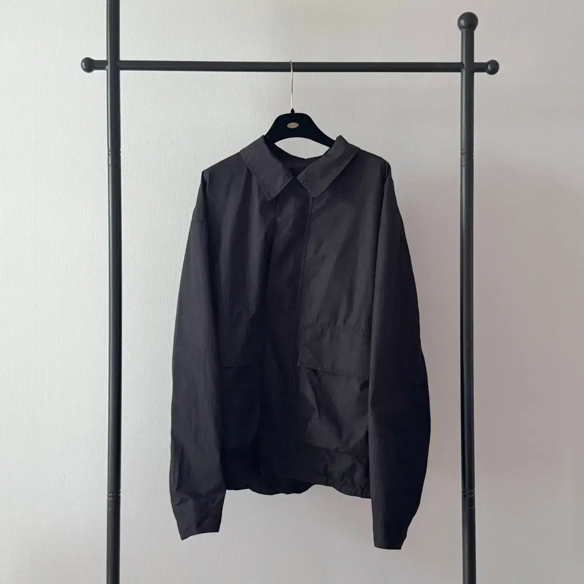 UNIQLO U コットン ショート ブルゾン ブラック