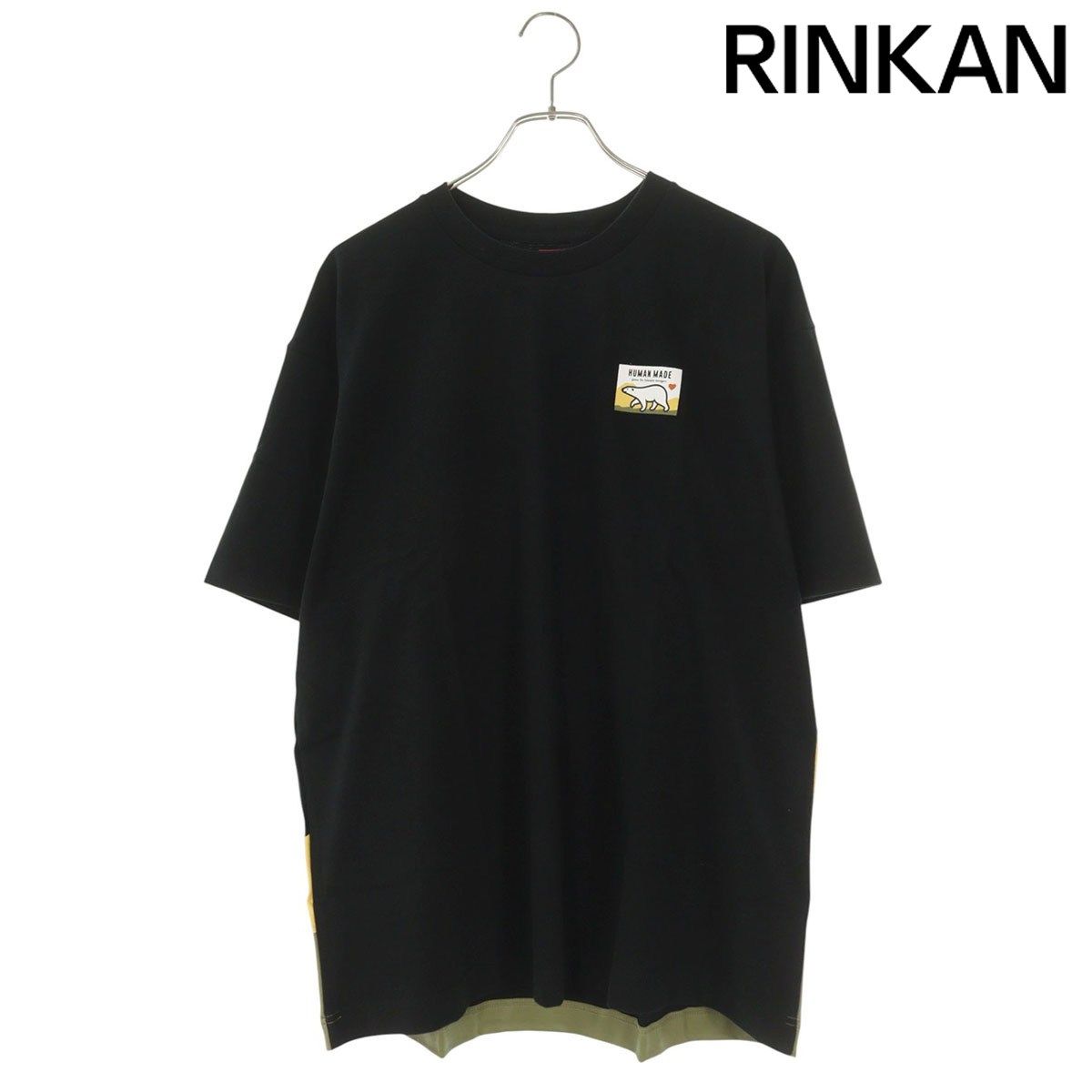 ヒューマンメイド HM25CS034 グラフィックベアプリントTシャツ メンズ XL