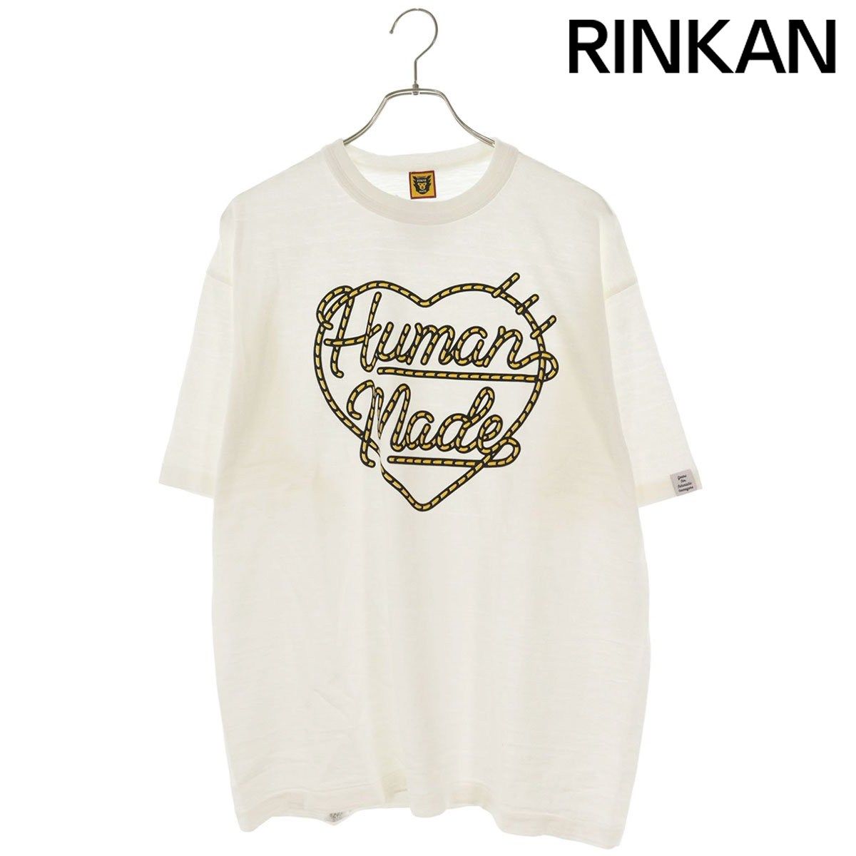 ヒューマンメイド HM25TE001 ハートロゴプリントTシャツ メンズ XXL