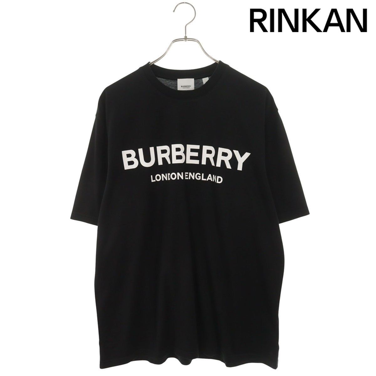 バーバリー 8026016 ロゴプリントコットンTシャツ メンズ M