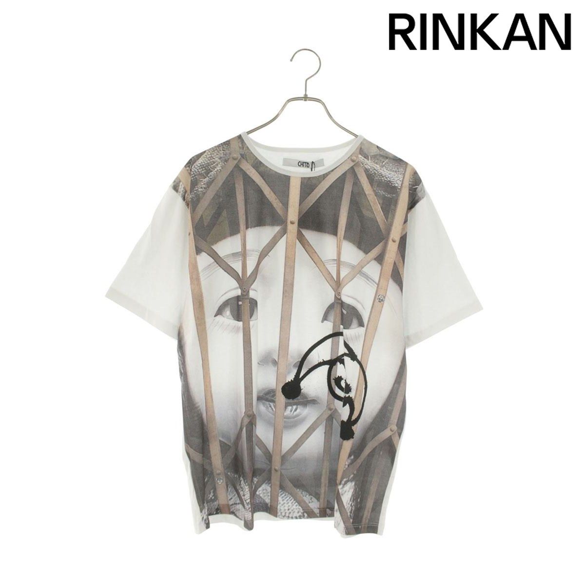 チト Doll T-shirt ドールプリントTシャツ メンズ L