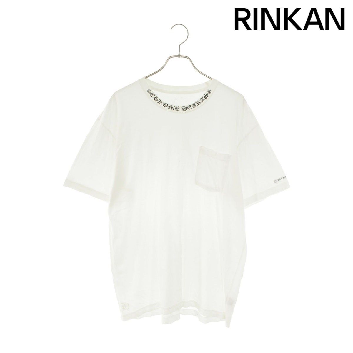 クロムハーツ CH T-SHRT/1 ネックロゴプリントTシャツ メンズ XL