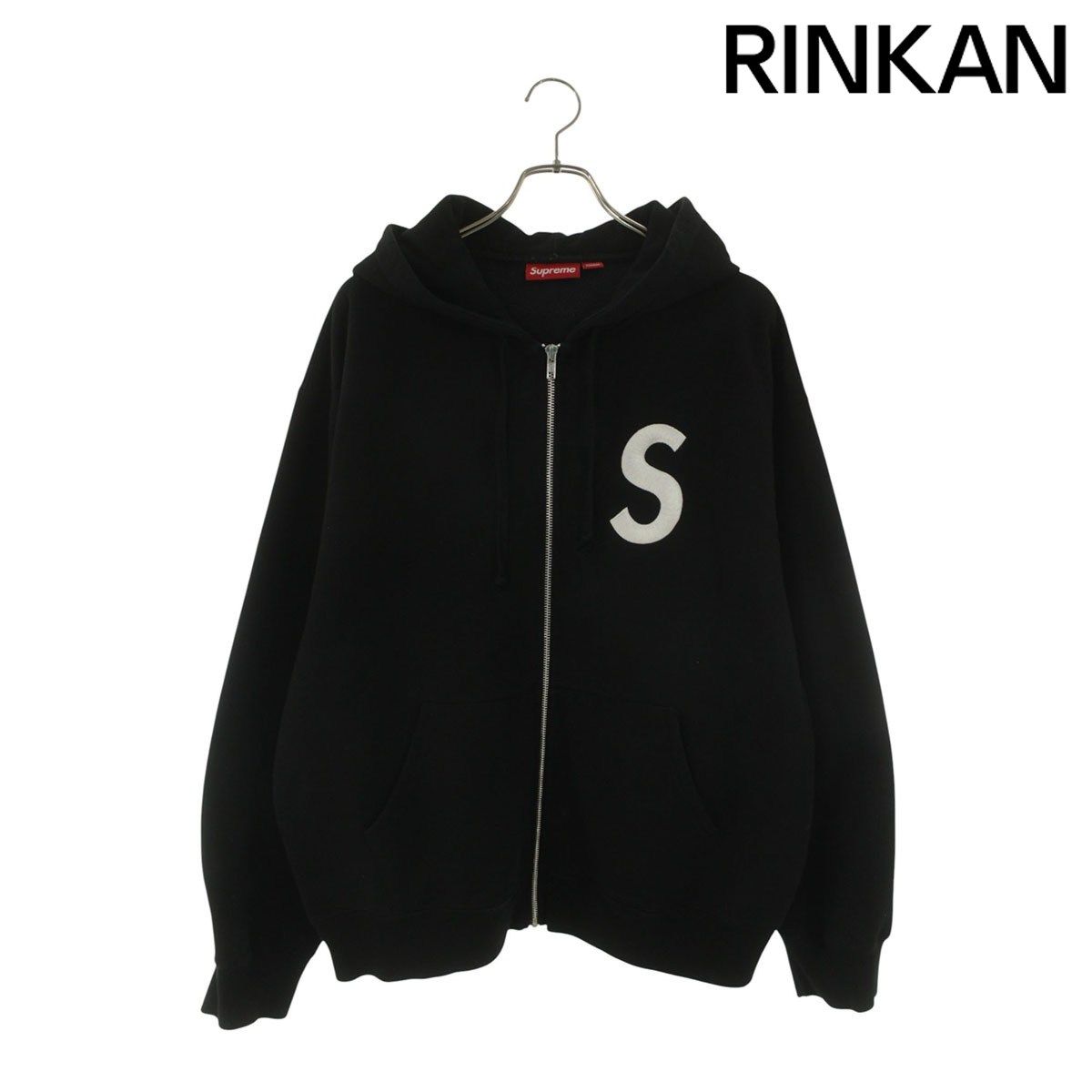 シュプリーム　短丈　sロゴパーカー シュプリーム 25AW S Logo Zip Up Hooded Sweatshirt Sロゴジップ