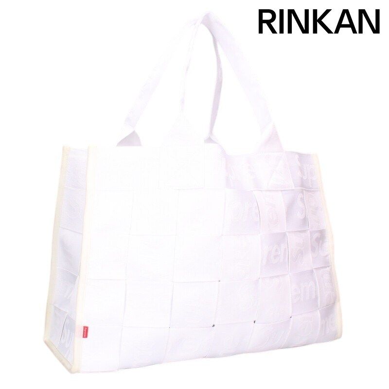 シュプリーム 23SS Woven Large Tote ウーブンラージトートバッグ メンズ