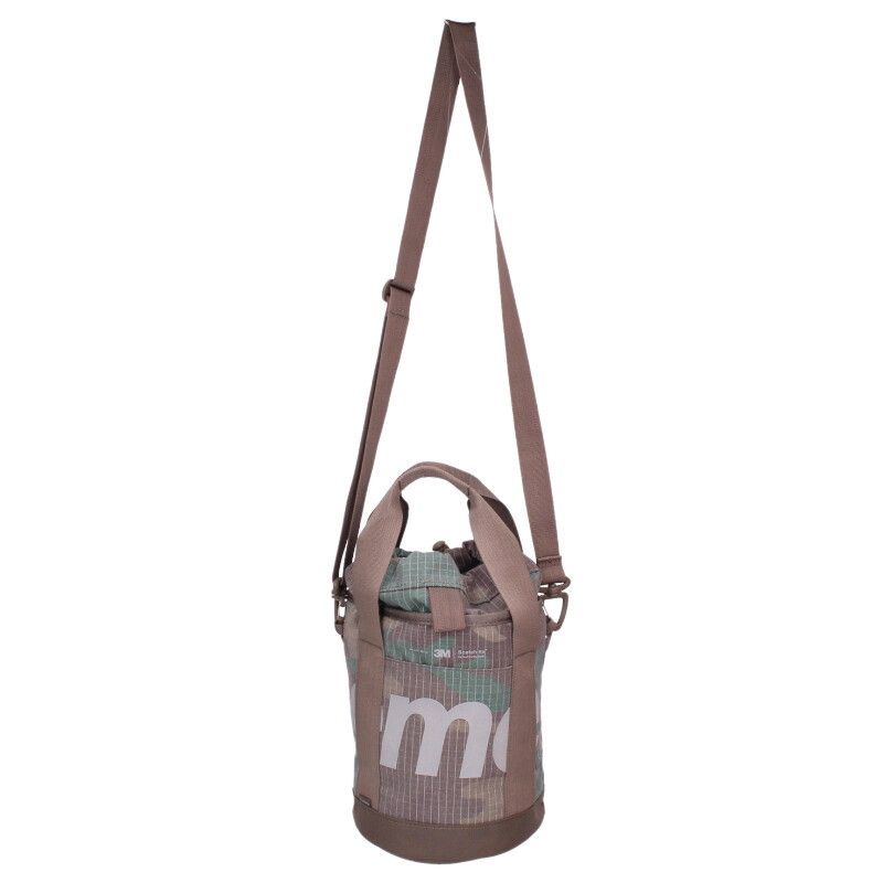 シュプリーム 24SS Cinch Bag ボックスロゴカモ柄ショルダーバッグ