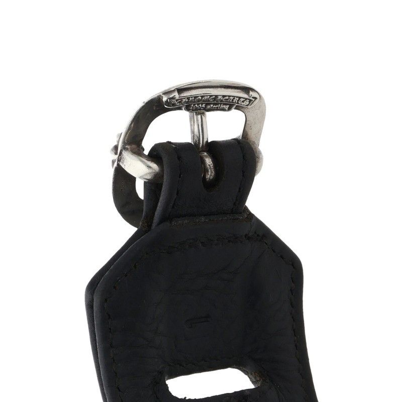 クロムハーツ　Ｒ＆Ｒ　TINY BUCKLE レザーブレスレット　SIZE1 クロムハーツ RR TINY BUCKLE/ロックンロール レザーブレスレット