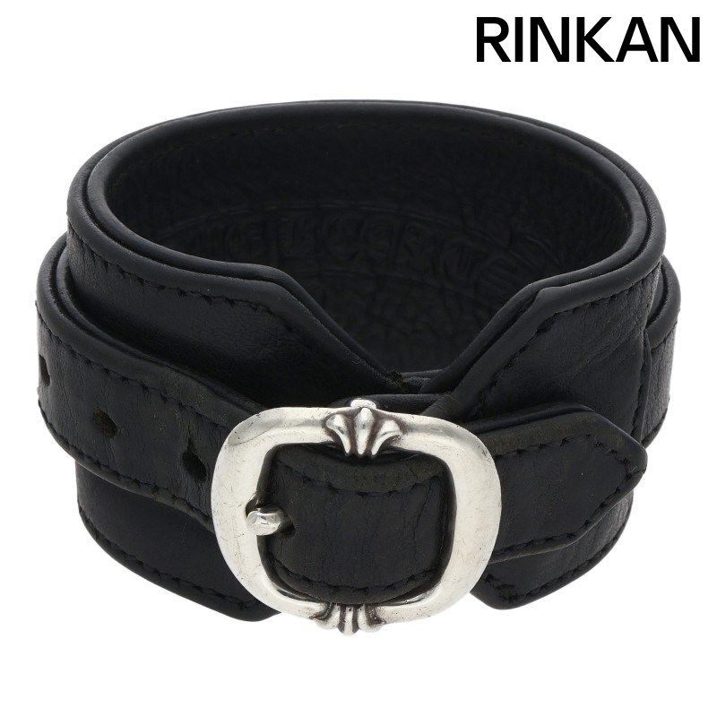 クロムハーツ RR TINY BUCKLE/ロックンロール レザーブレスレット
