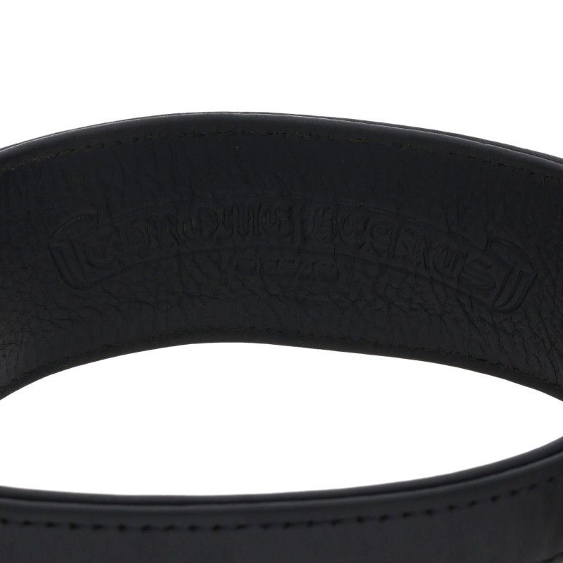 クロムハーツ RR TINY BUCKLE/ロックンロール レザーブレスレット