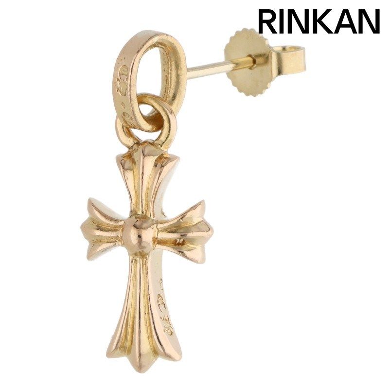 クロムハーツ 22K BBY F PPRCHN/22Kベイビーファットドロップ ゴールドピアス メンズ