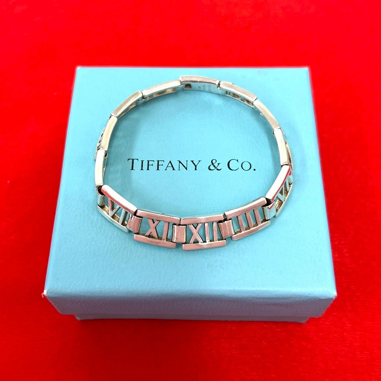 極 美品 TIFFANY&Co. ティファニー ヴィンテージ アトラス 