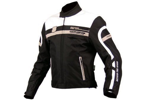 新品 KOMINE(コミネ) JK-515 システムジャケット CLASSIC BK×IV/M 07-515