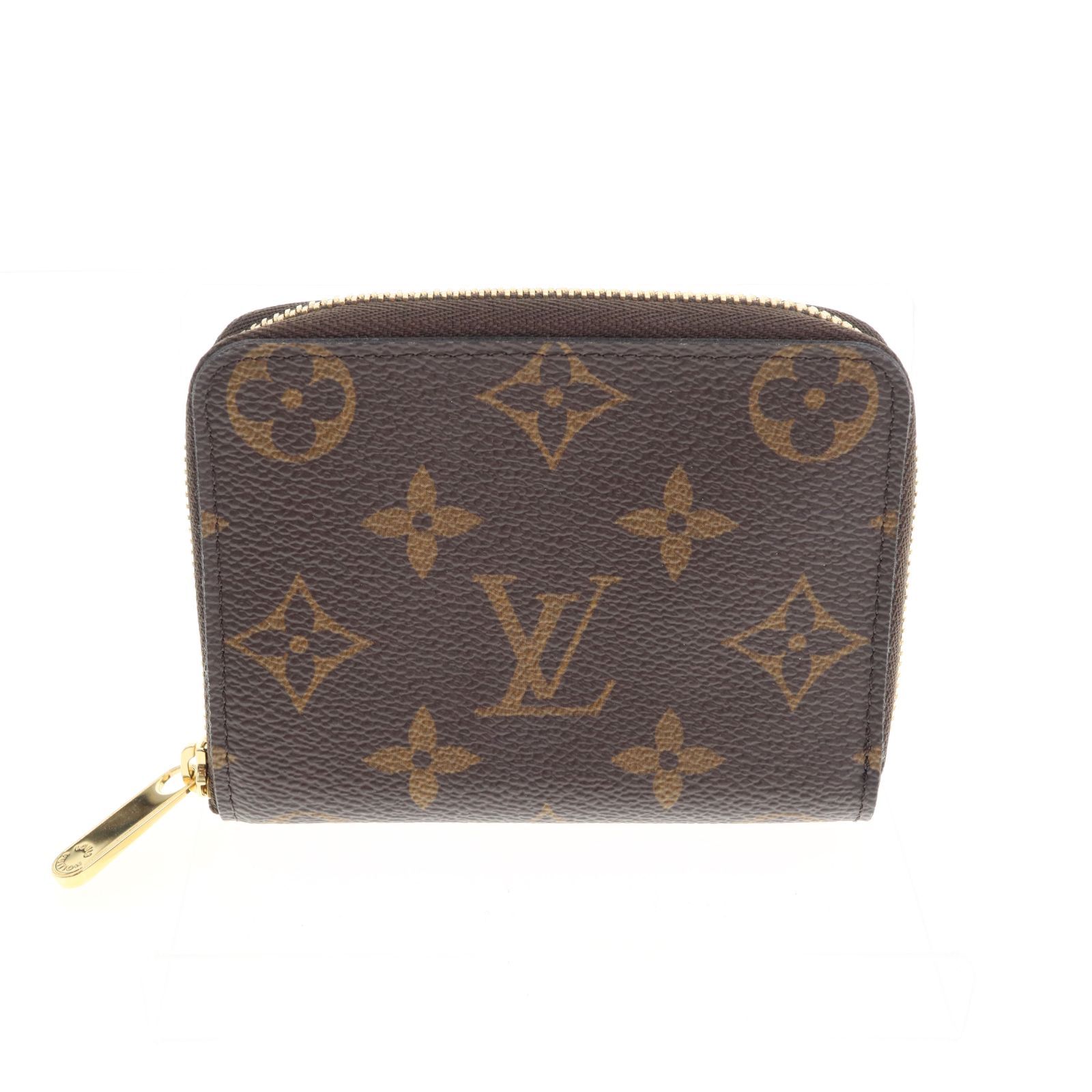 【中古】LOUIS VUITTON ルイ・ヴィトン M60067 ジッピーコインパース モノグラム コインケース 小銭入れ レディース メンズ ケース ブラウン ブランド