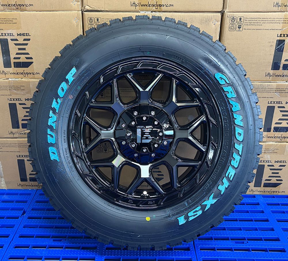 新品 タイヤホイール デリカD5 RAV4 CX5 エクストレイル｜スタッドレス ダンロップ グラントレック XS1 215/70R16 ホワイトレター InFerno