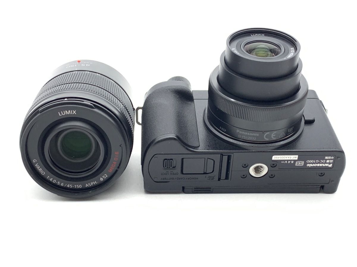 中古】 【並品】 パナソニック LUMIX DC-G100DW-K ダブルズームレンズ