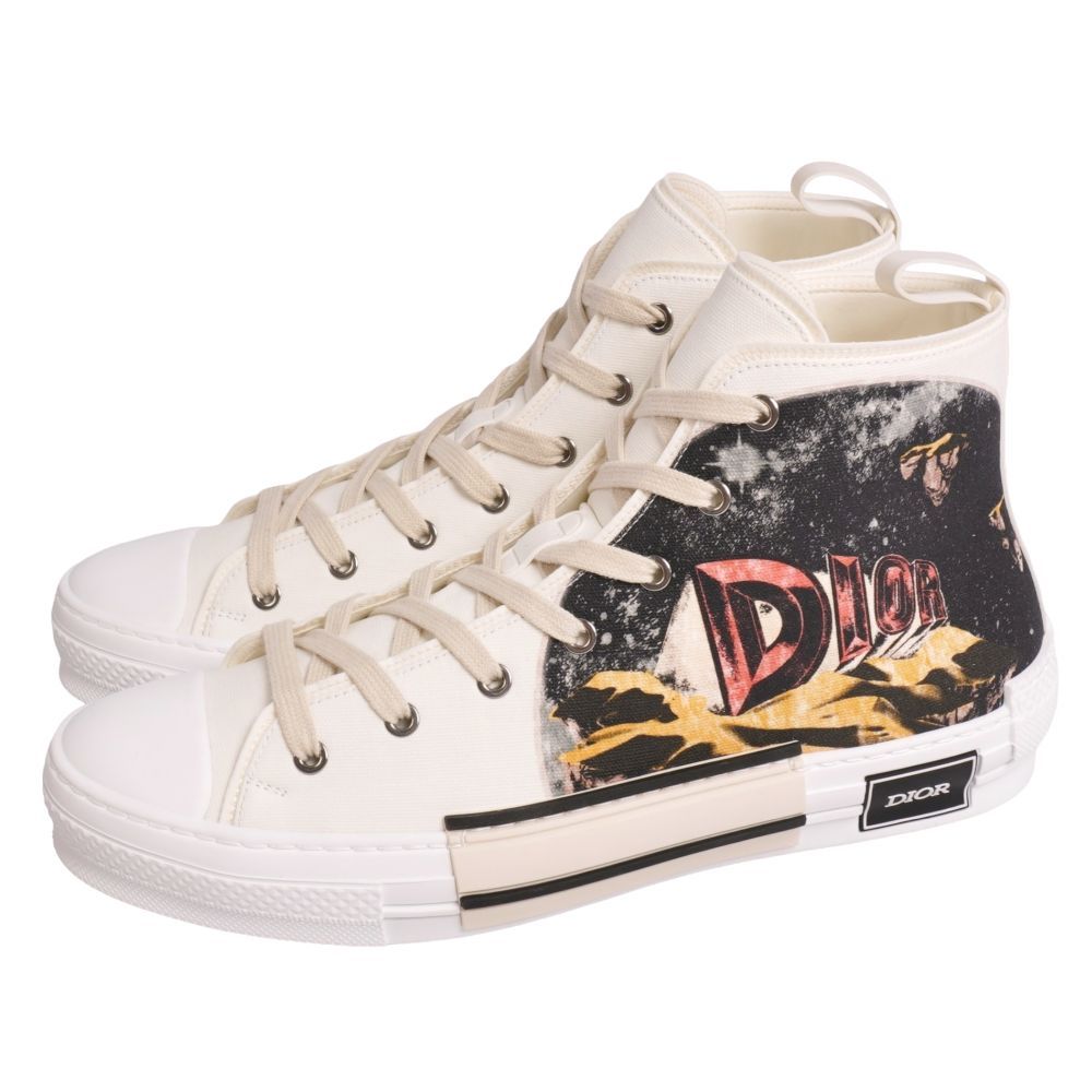 未使用 ディオールオム DIOR HOMME スニーカー B23 ハイカット レ