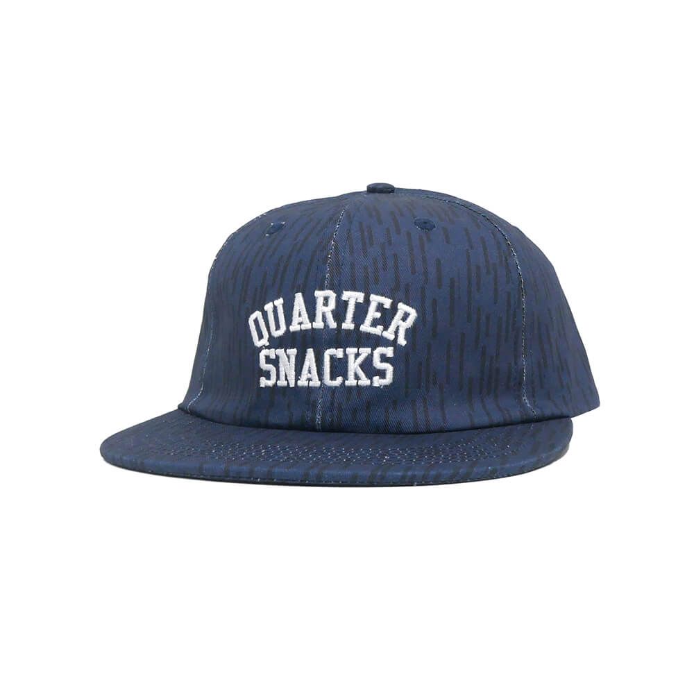 QUARTERSNACKS CAP クウォータースナックス キャップ ARCH RAINDROP NAVY
