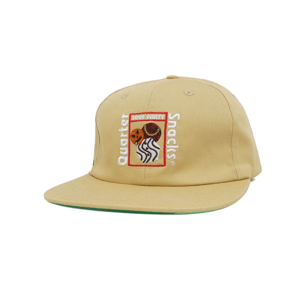 QUARTERSNACKS CAP クウォータースナックス キャップ PARTY TAN