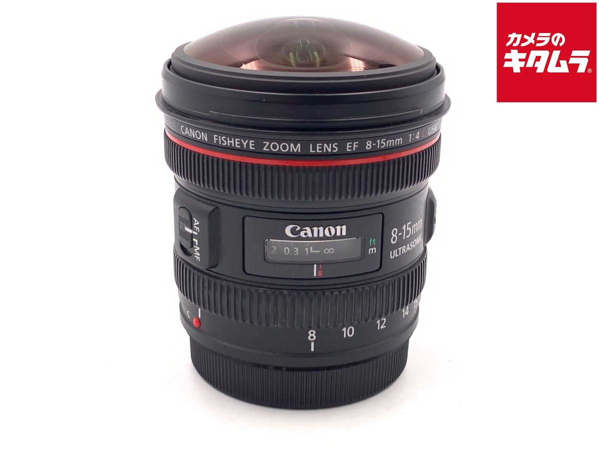 【中古】 【良品】 キヤノン EF8-15mm F4L フィッシュアイ USM