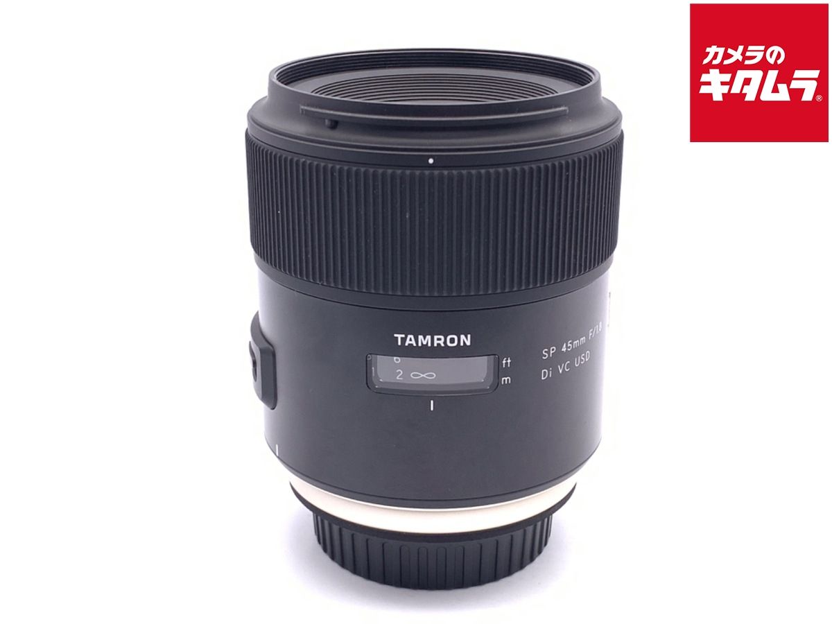 【中古】 【良品】 タムロン SP 45mm F1.8 Di VC USD キヤノン用 (Model F013)