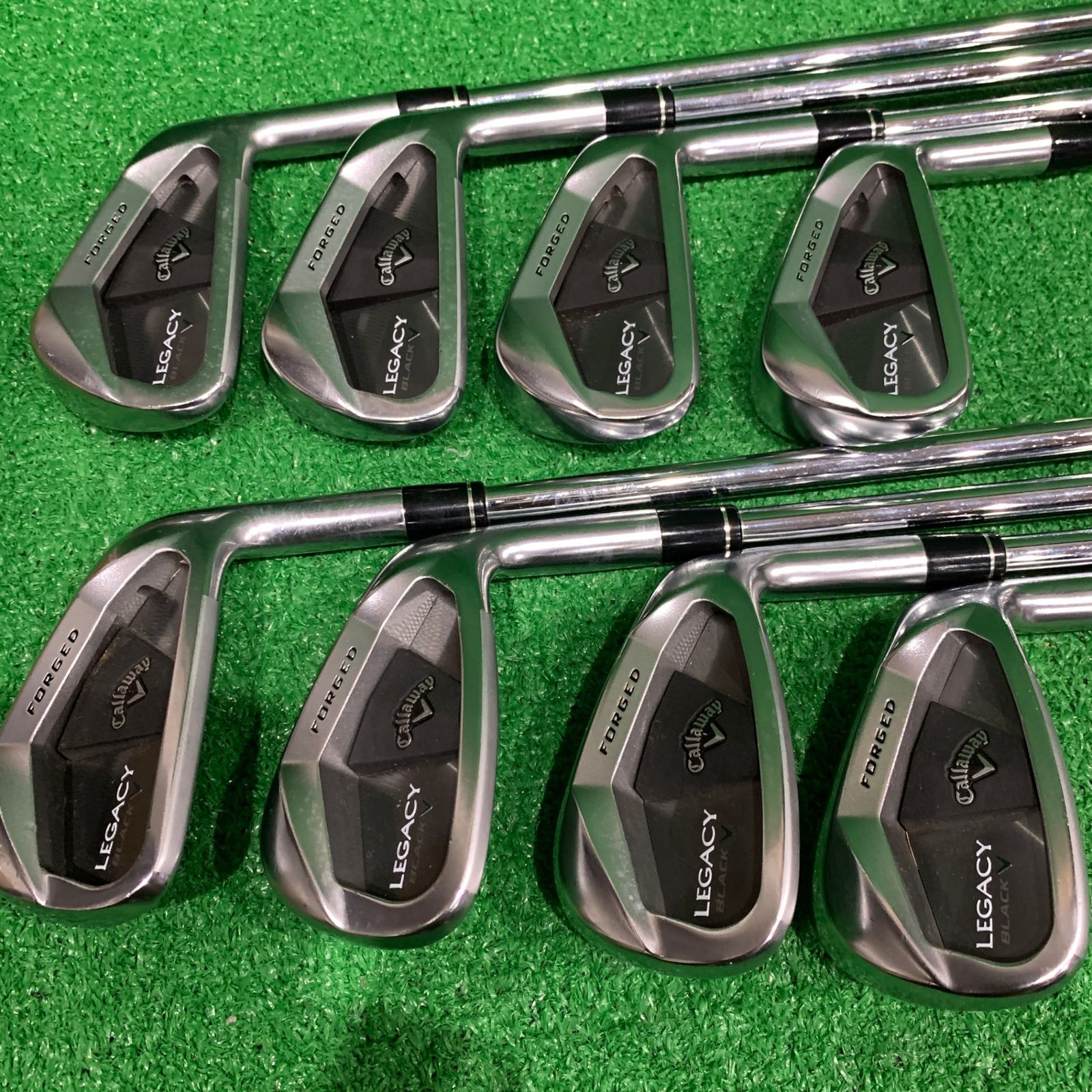 ◆◆キャロウェイ LEGACY BLACK FORGED アイアン 8本セット:C000702-001◆◆