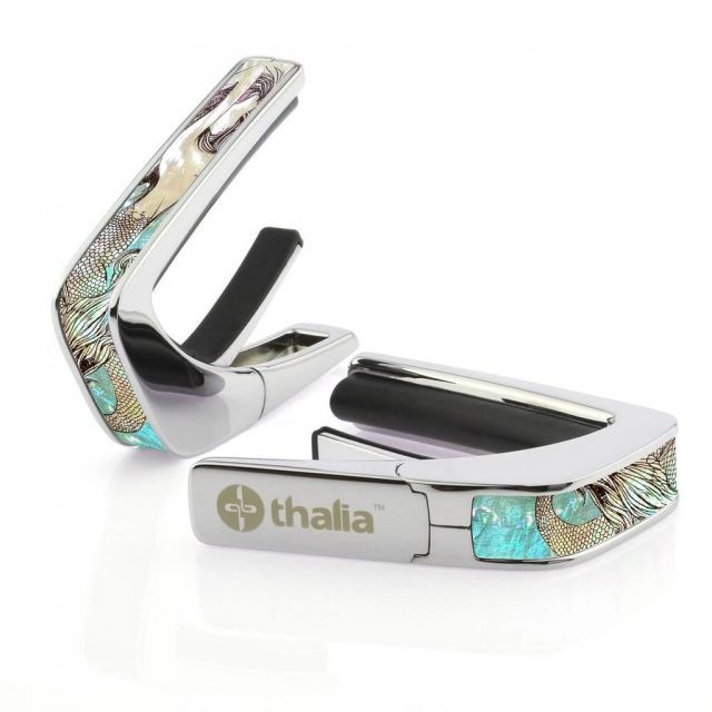 タリア カポ Thalia Capos DELUXE Series / Mermaid Chrome マーメイド ギター 12インチフレットパッド付属 12,038円