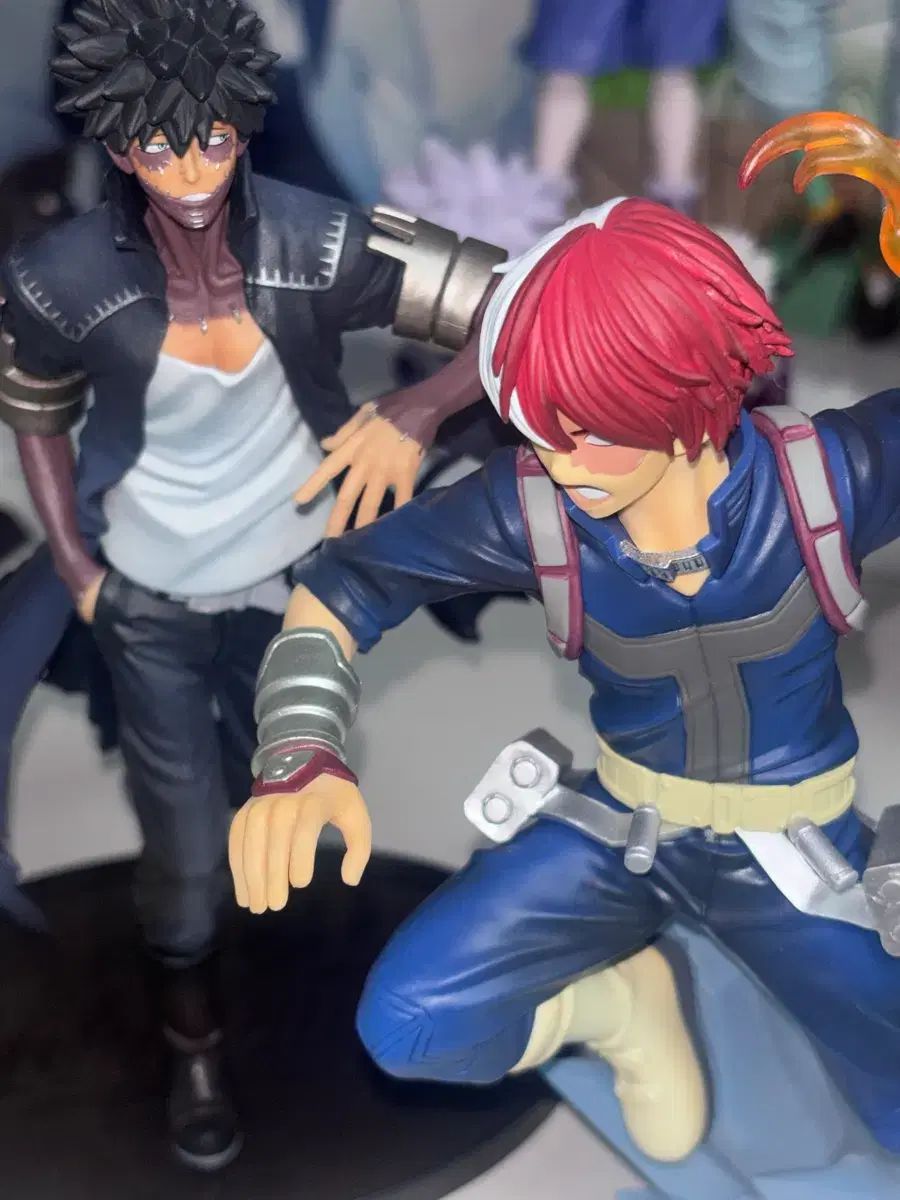 まとめ) 僕のヒーローアカデミア ヒロアカ 轟 焦凍 BANDAI バンダイ 荼毘 フィギュア COOGI(クージー) C賞